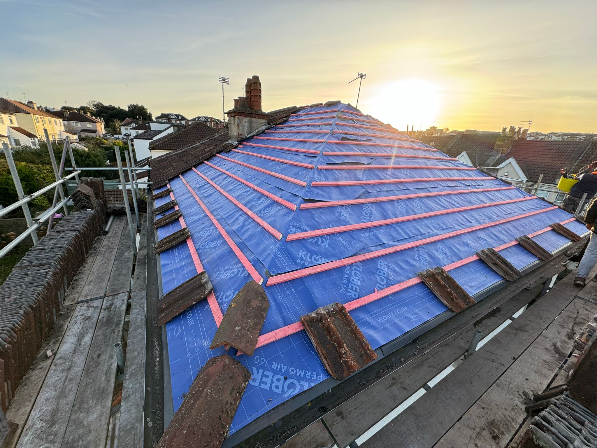 Recent Ridgeline re-roof